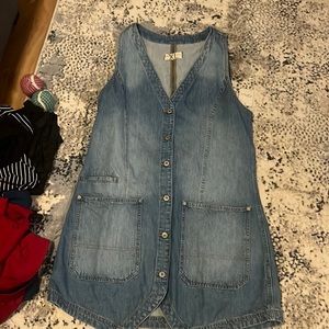 BNWT free people denim dress